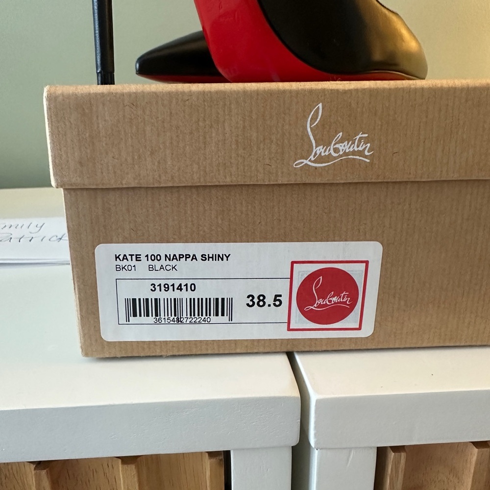 Christian Louboutin Kate 100mm. Size 8.5 - Picture 2 of 6